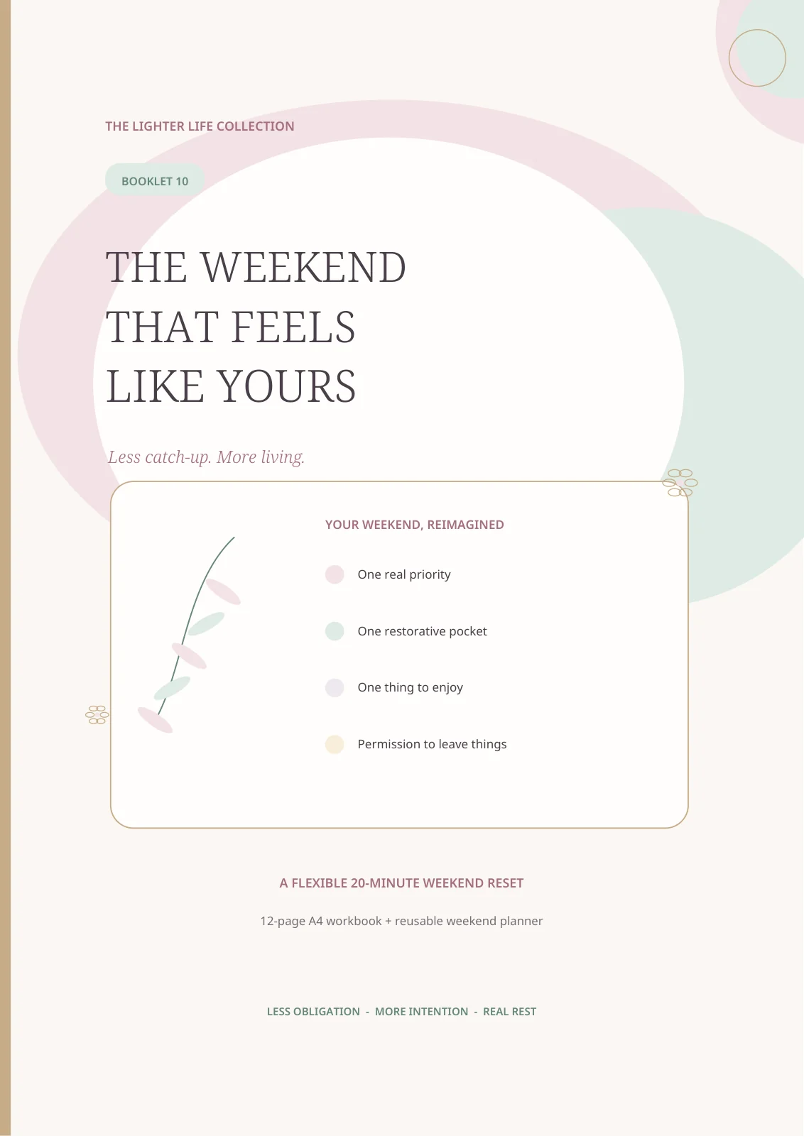 Original cover: Weekend That Feels Like Yours