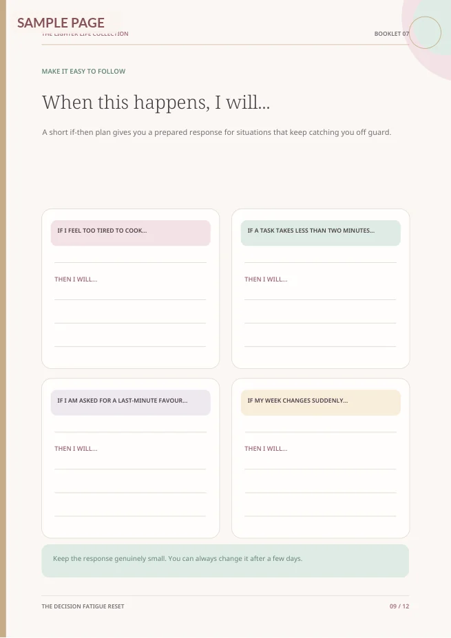 Actual page 9 from The Decision Fatigue Reset